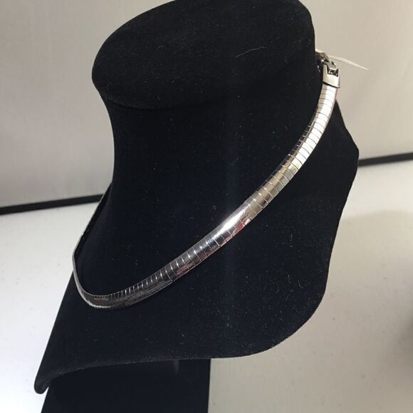 2028 Silver Dipped Cobra Chain Necklace (G2) - Picture 2 of 7